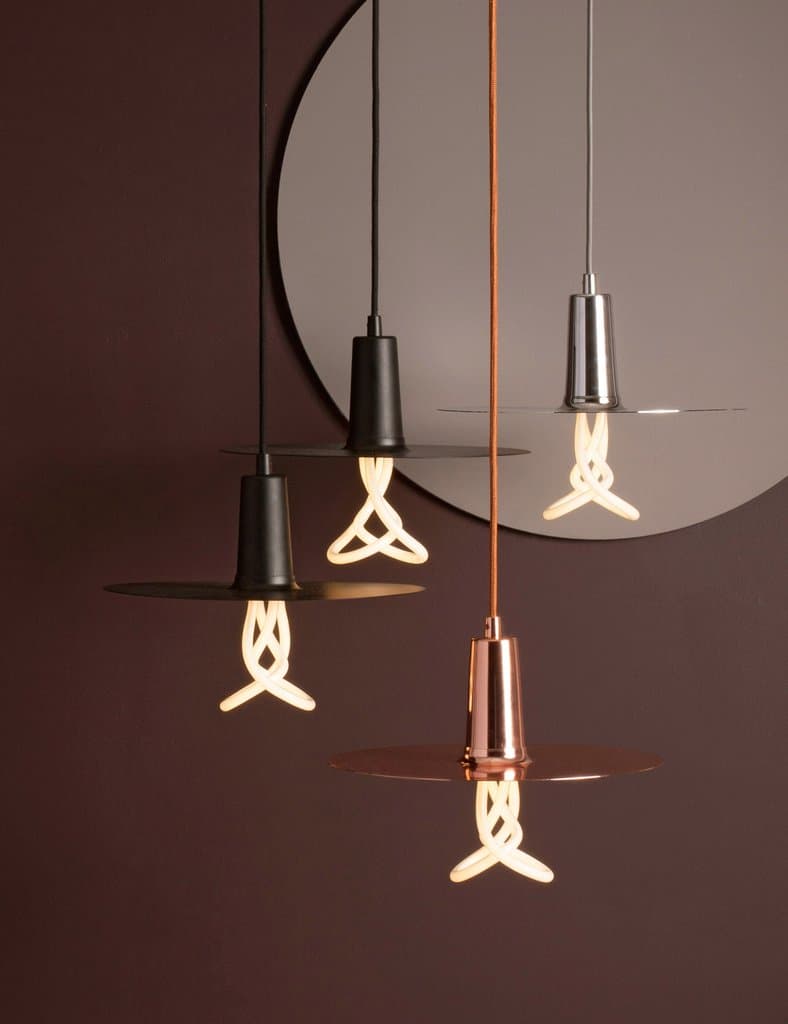 Подвесной светильник Plumen Drop Hat Lamp Shade Set with Plumen 001 Bulb — фото 5