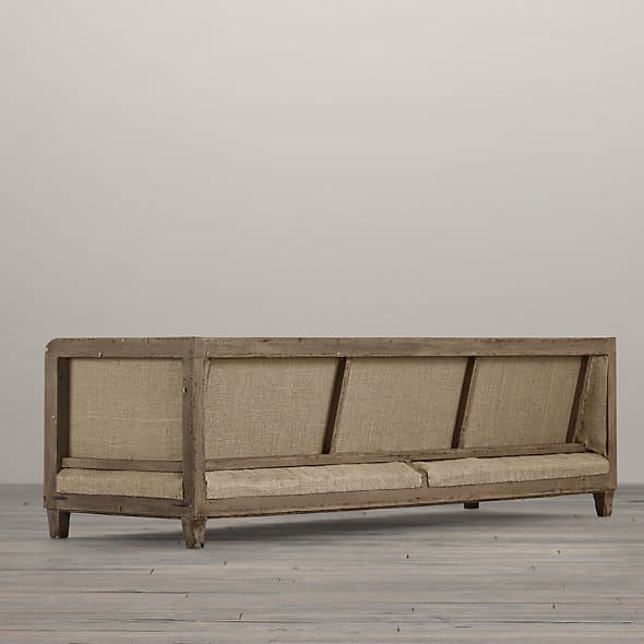 Restoration Hardware Deconstructed Shelter Arm Sofa — фото 4
