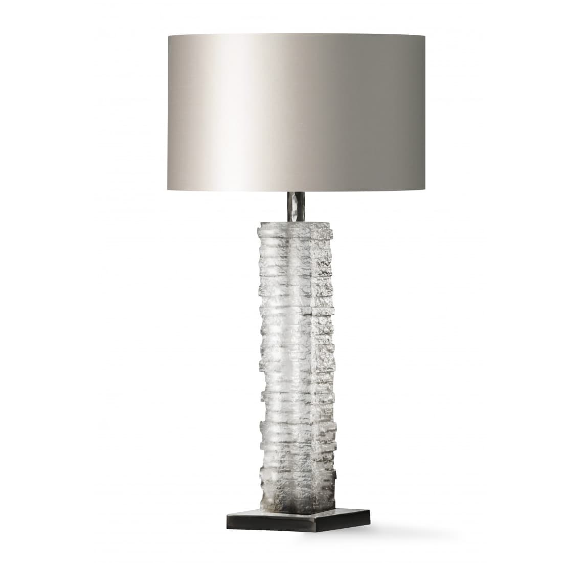 Настольная лампа Porta Romana Crystal Strata Column Lamp