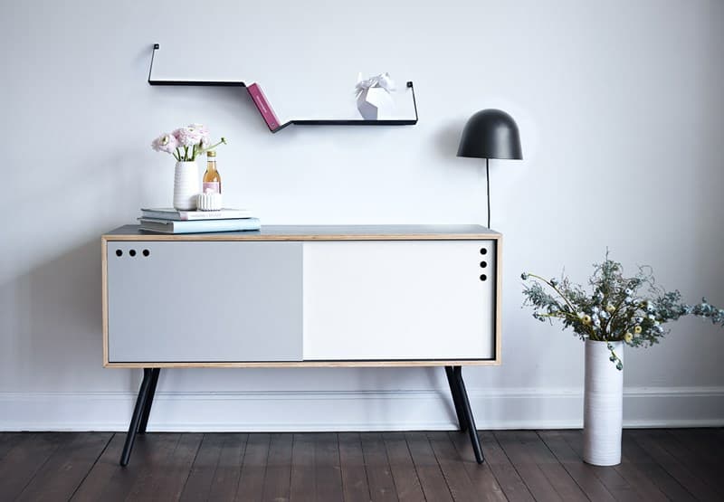 Тумбочка WOUD Geyma sideboard, low — фото 2
