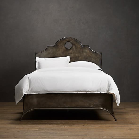 Restoration Hardware 19th C. Keyhole Metal Arch Bed without Footboard — фото 3