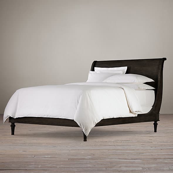 Restoration Hardware Empire Rosette Sleigh Bed Without Footboard — фото 2