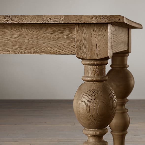 Restoration Hardware Grand Baluster Dining Tables — фото 3