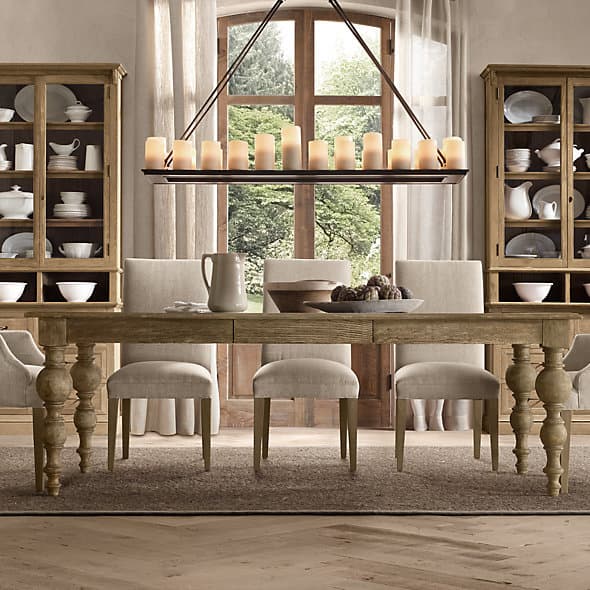 Restoration Hardware Grand Baluster Dining Tables — фото 4