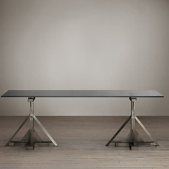 Restoration Hardware Industrial Assembly Line Dining Table — фото 2