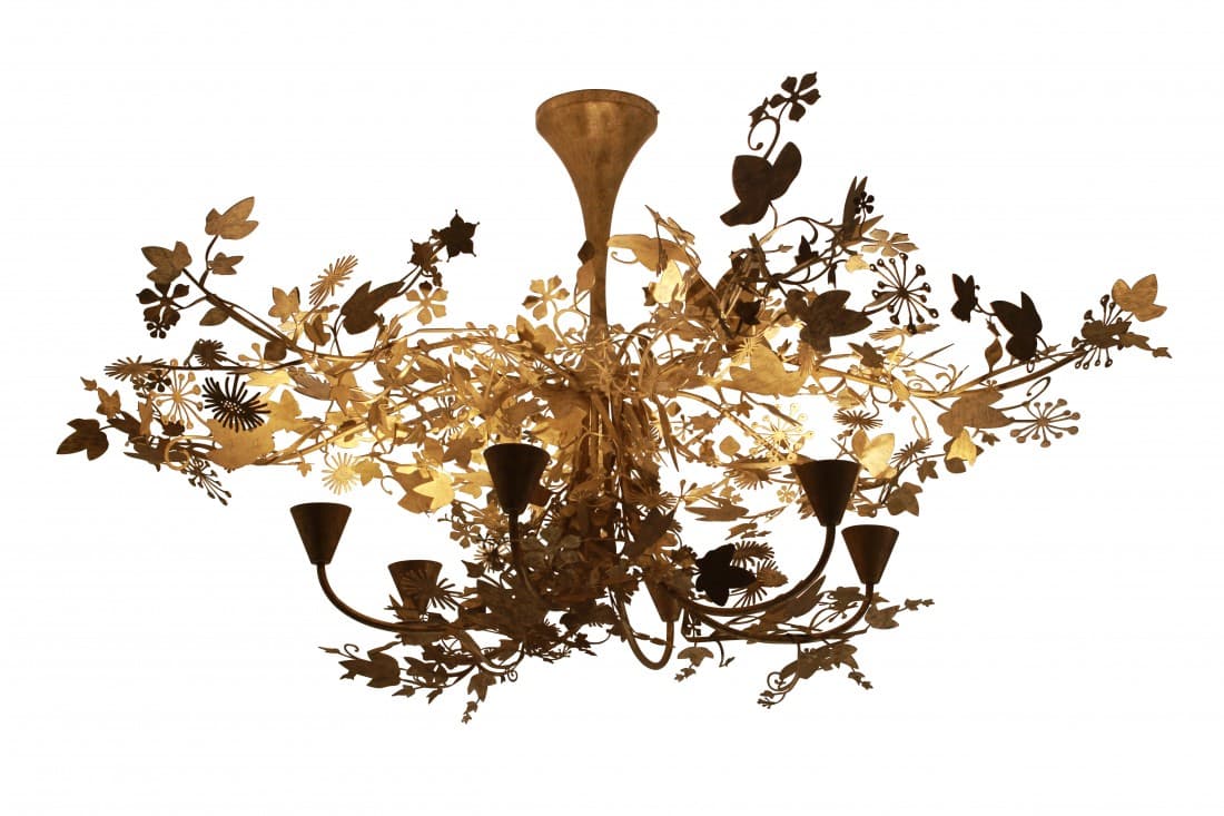 Люстра Porta Romana Small Ivy Chandelier — фото 2