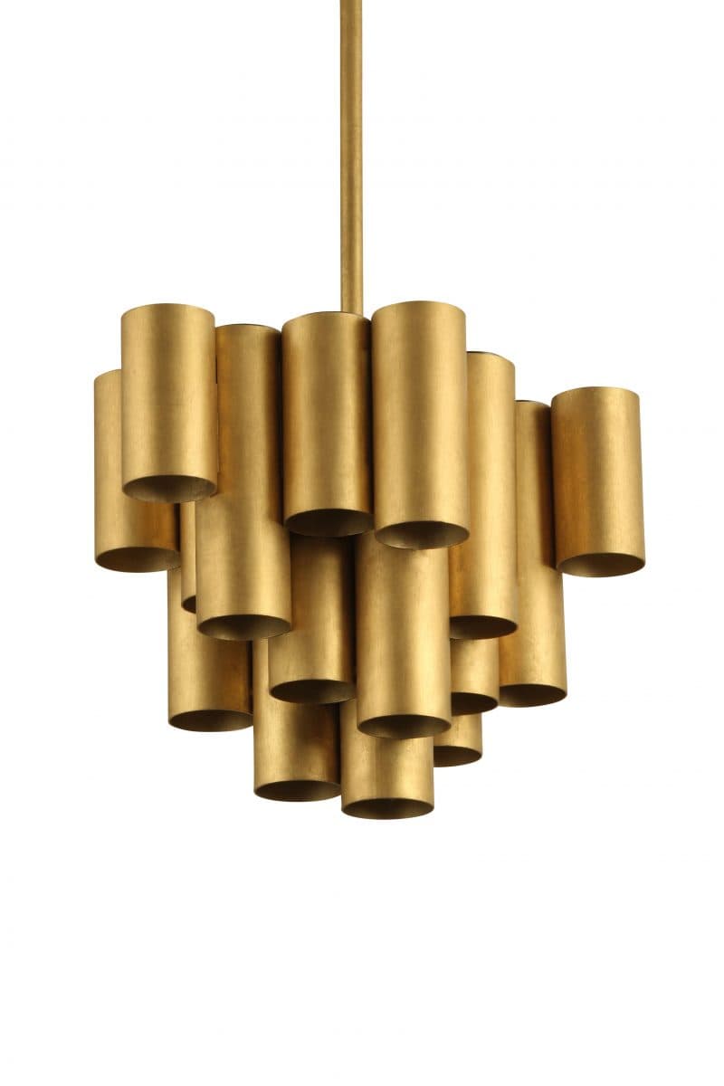Подвесной светильник Porta Romana Pillar Ceiling Light — фото 2