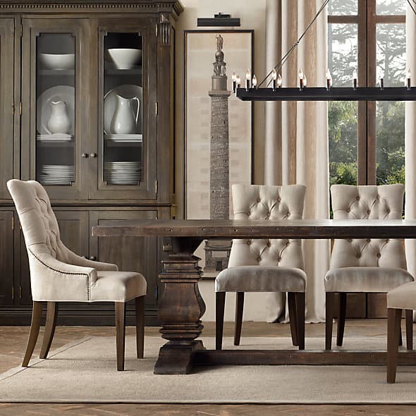 Restoration Hardware Martine Upholstered Armchair — фото 5