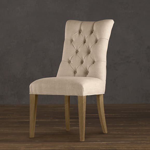 Restoration Hardware Martine Upholstered Side Chair
