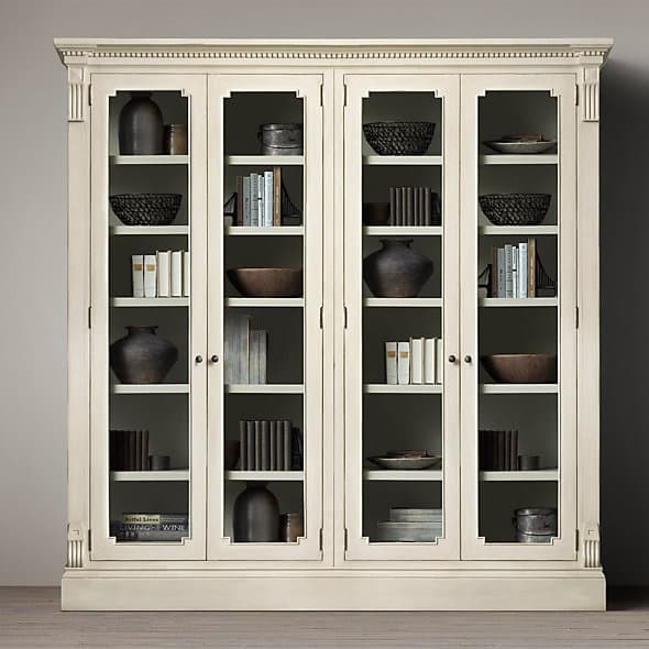 Restoration Hardware St. James Glass Double Cabinet — фото 2