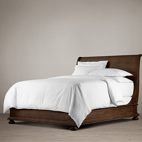 Restoration Hardware St. James Sleigh Bed Without Footboard — фото 3