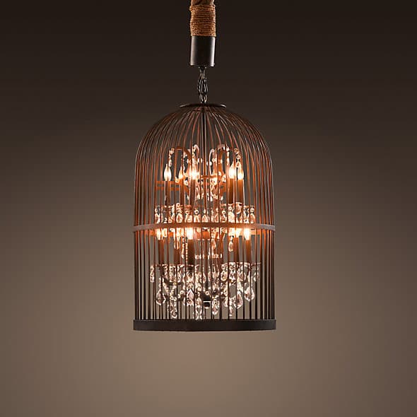 Подвесной светильник Restoration Hardware Vintage Birdcage Chandelier Extra-Small
