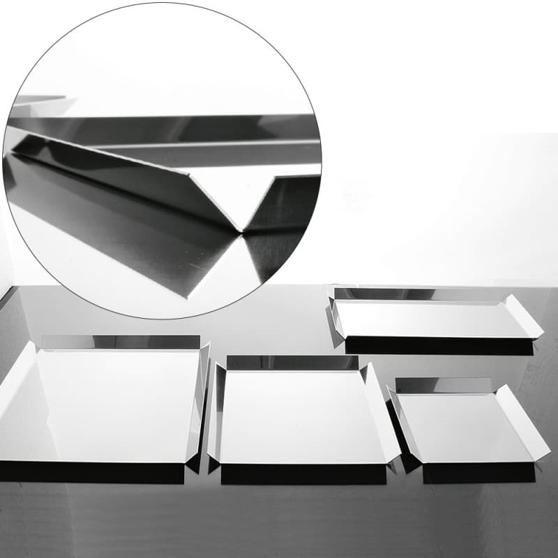 Поднос Adriani & Rossi Polished steel tray