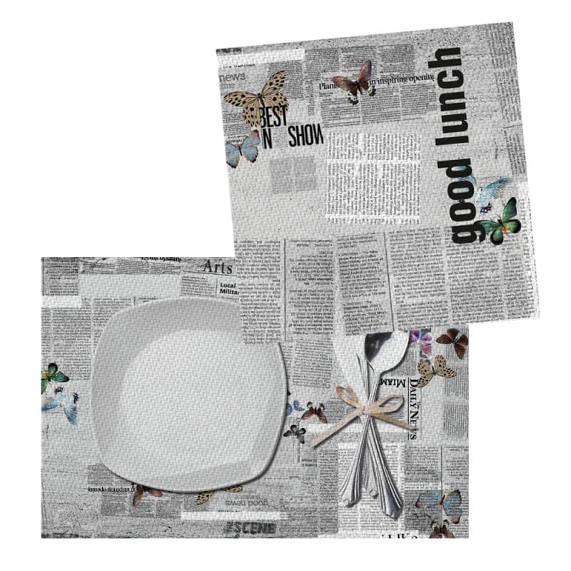 Сервировочная салфетка Adriani & Rossi Set of placemat and table napkin — фото 3
