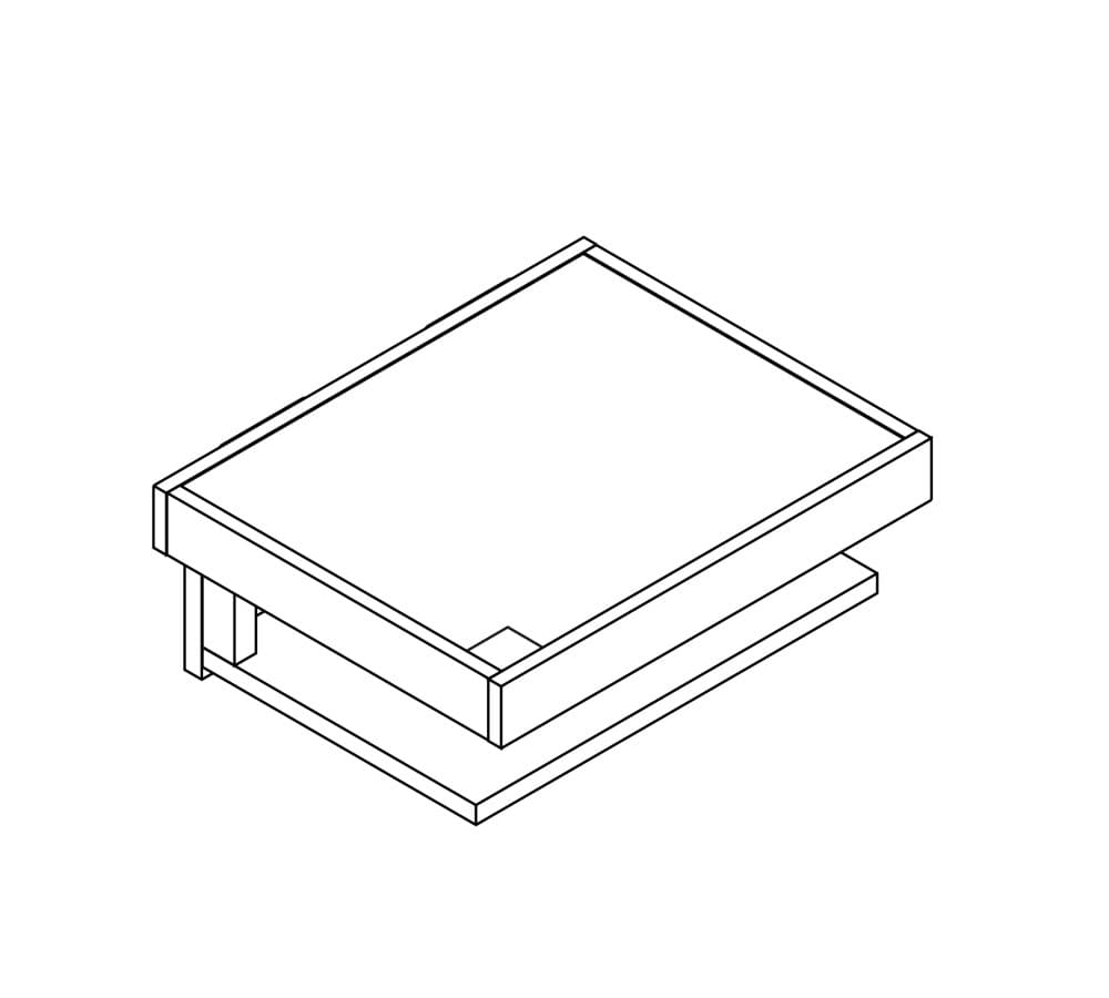 Прикроватный столик CILEK Lofter Shelf Next To Bed — фото 3