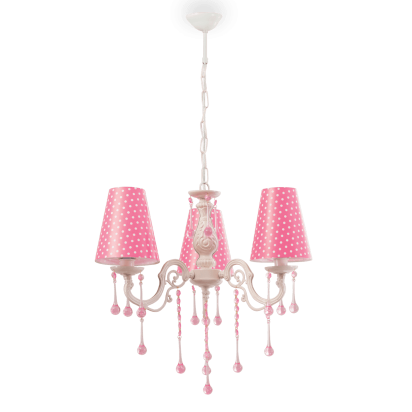 Люстра CILEK Flora Dotty Ceiling Lamp (Pink) — фото 1