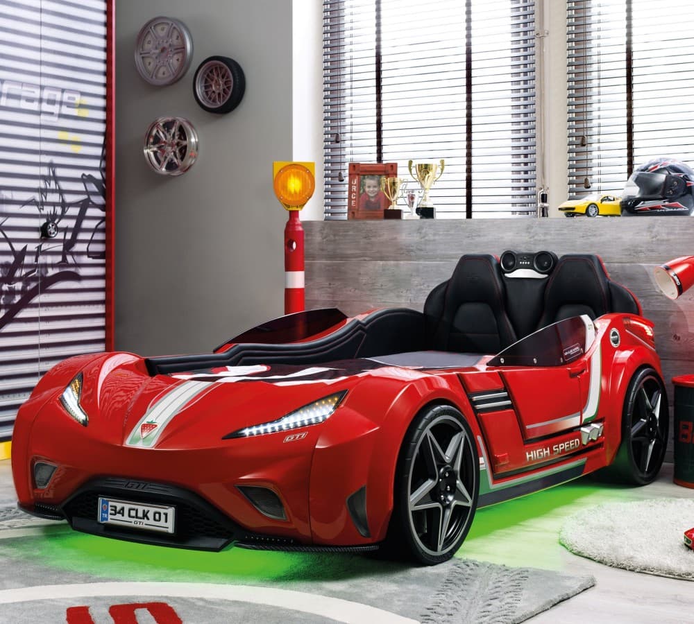 Детская кровать в виде машины CILEK Champion Racer Gti — фото 9