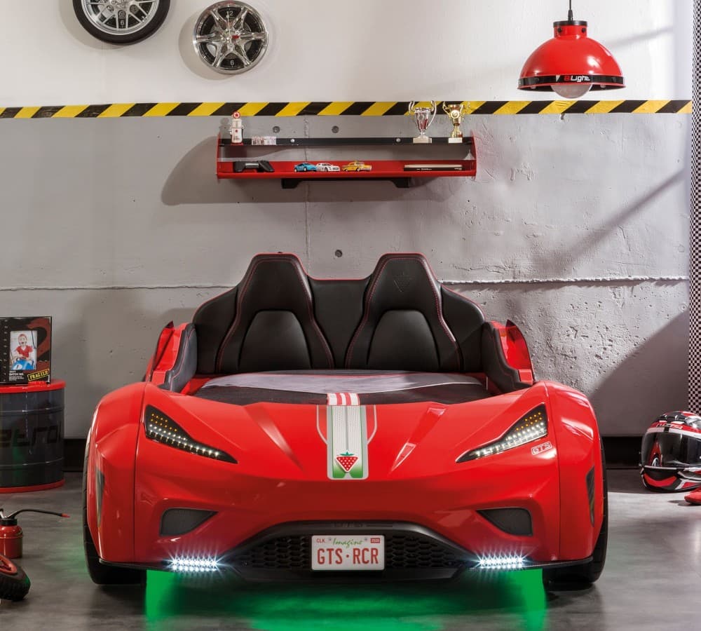 Детская кровать в виде машины CILEK Champion Racer Gts Carbed — фото 3