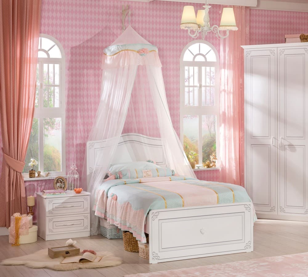 Кровать односпальная CILEK Selena Bed (100x200 Cm)