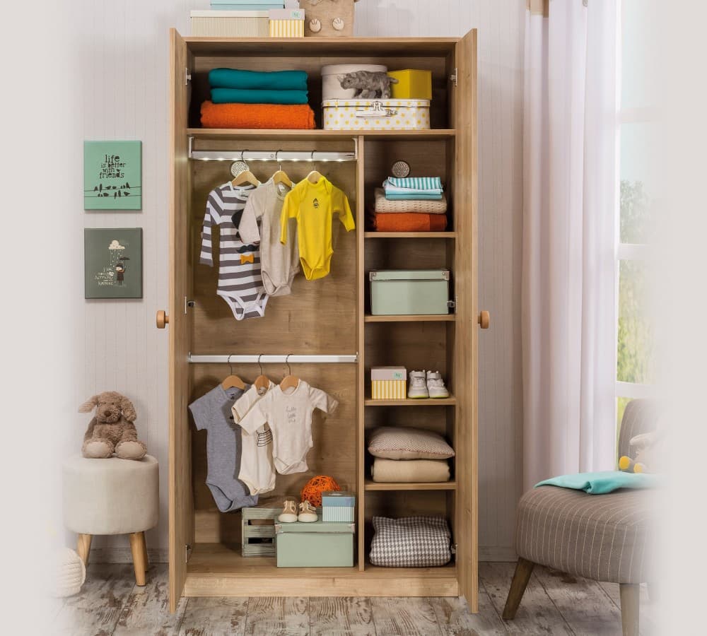 Гардероб CILEK Mocha 2 Door Wardrobe
