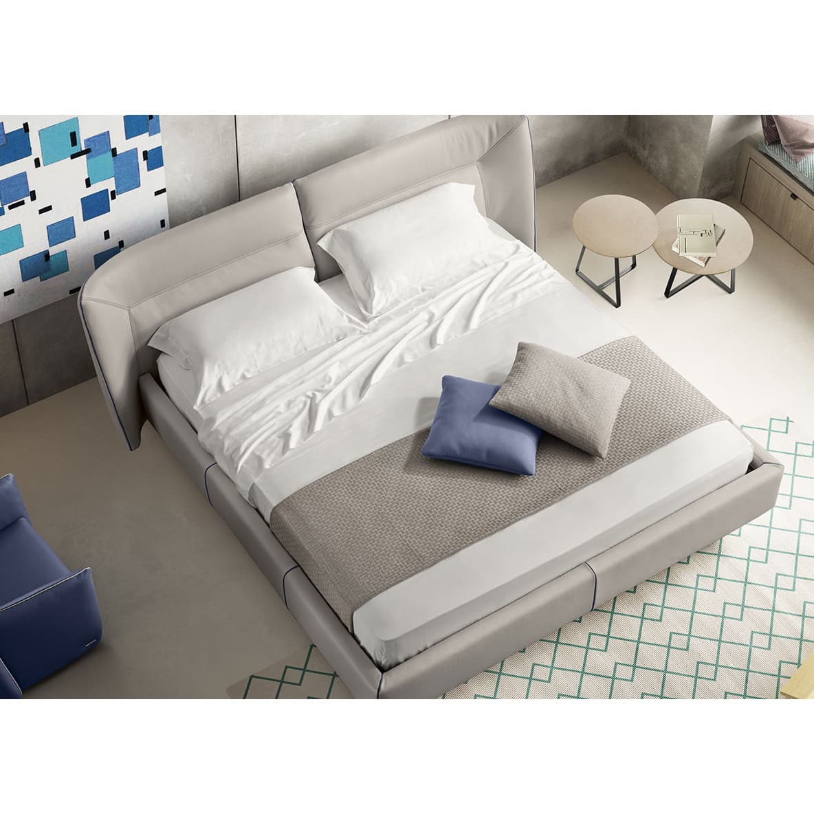 Двуспальная кровать Gamma Arredamenti Tulip Night