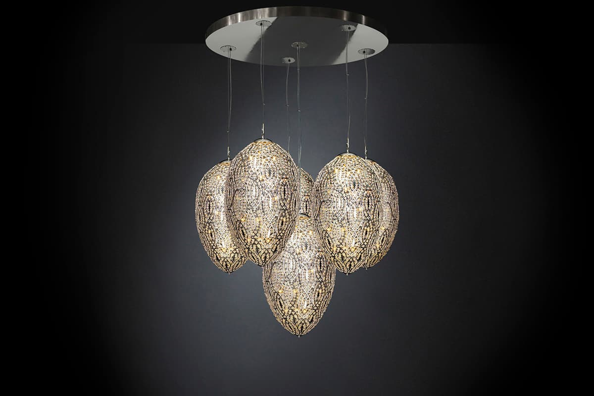 Подвесной светильник VGnewtrend ARABESQUE EGG X 2 — фото 5