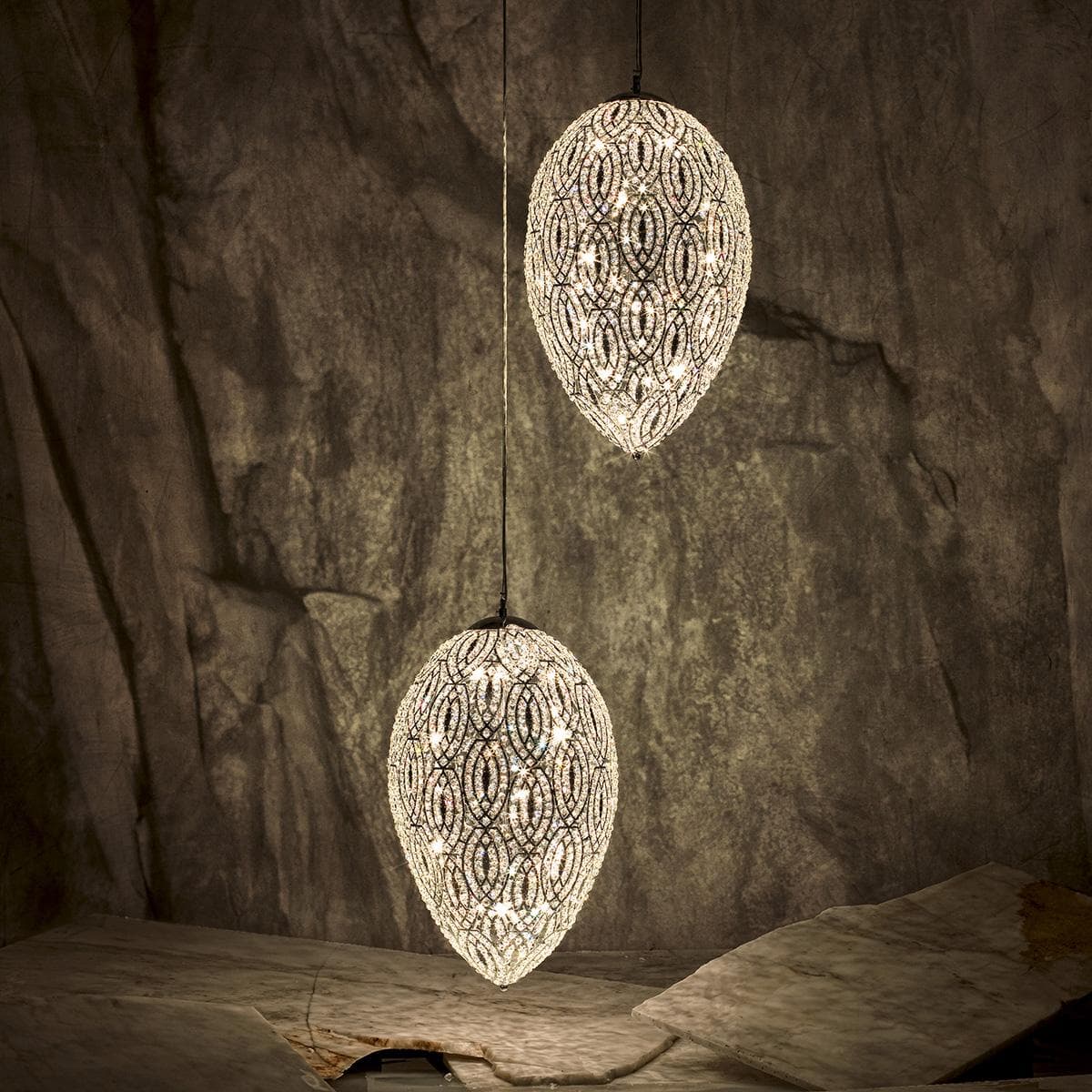 Подвесной светильник VGnewtrend ARABESQUE EGG X 2 — фото 9