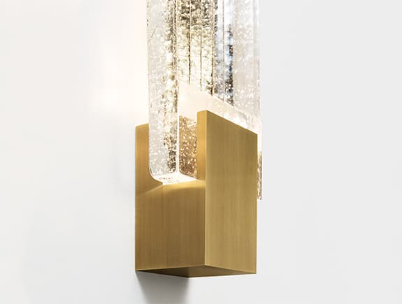 Настенный светильник Holly Hunt PLEATED GLASS SCONCE — фото 4
