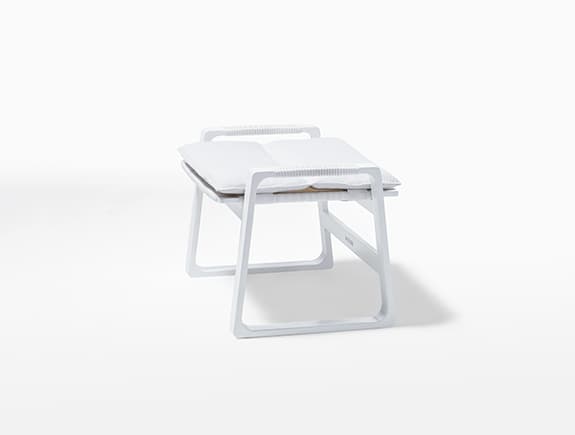 Уличный пуф Holly Hunt HERON OTTOMAN — фото 2