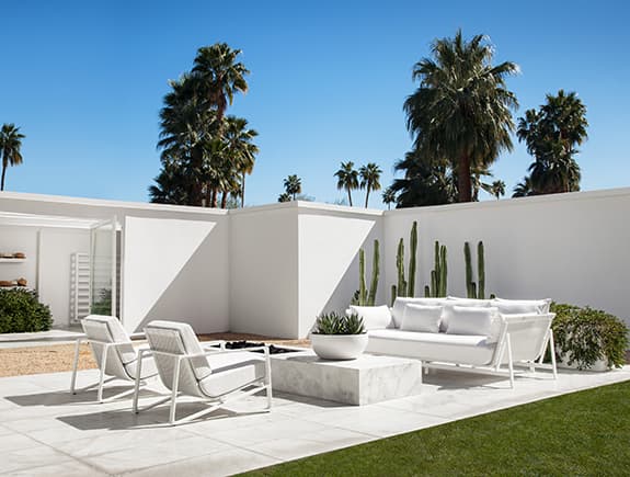 Уличный диван Holly Hunt MANTA RAY DAYBED — фото 11