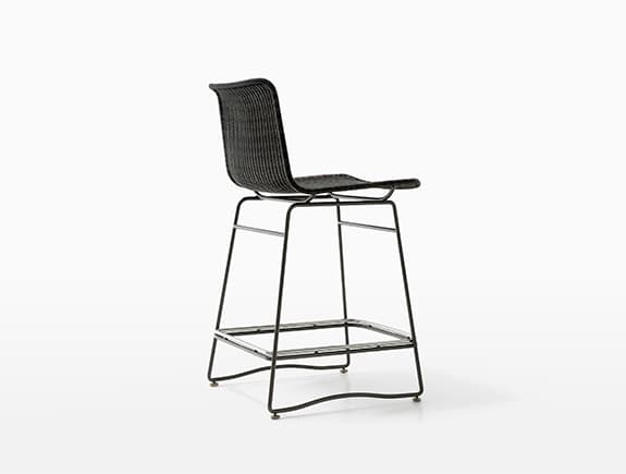 Уличный высокий стул Holly Hunt PELICAN COUNTERSTOOL — фото 3