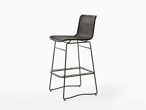 Уличный барный стул Holly Hunt PELICAN BARSTOOL — фото 2