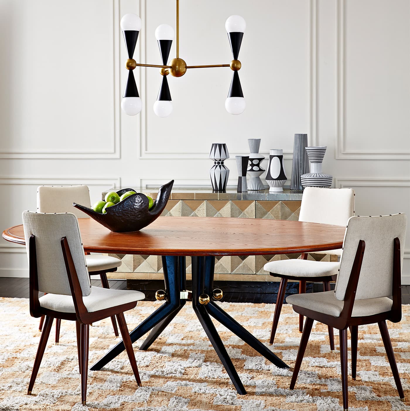 Люстра Jonathan Adler Caracas Six-Light Chandelier — фото 10
