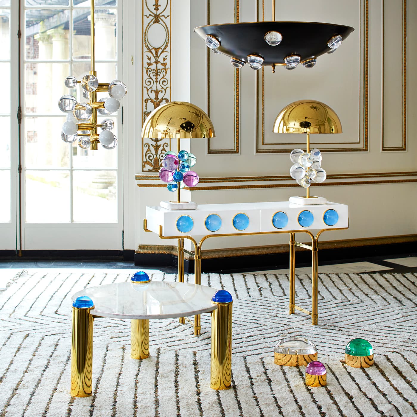 Консоль Jonathan Adler Globo Console — фото 8