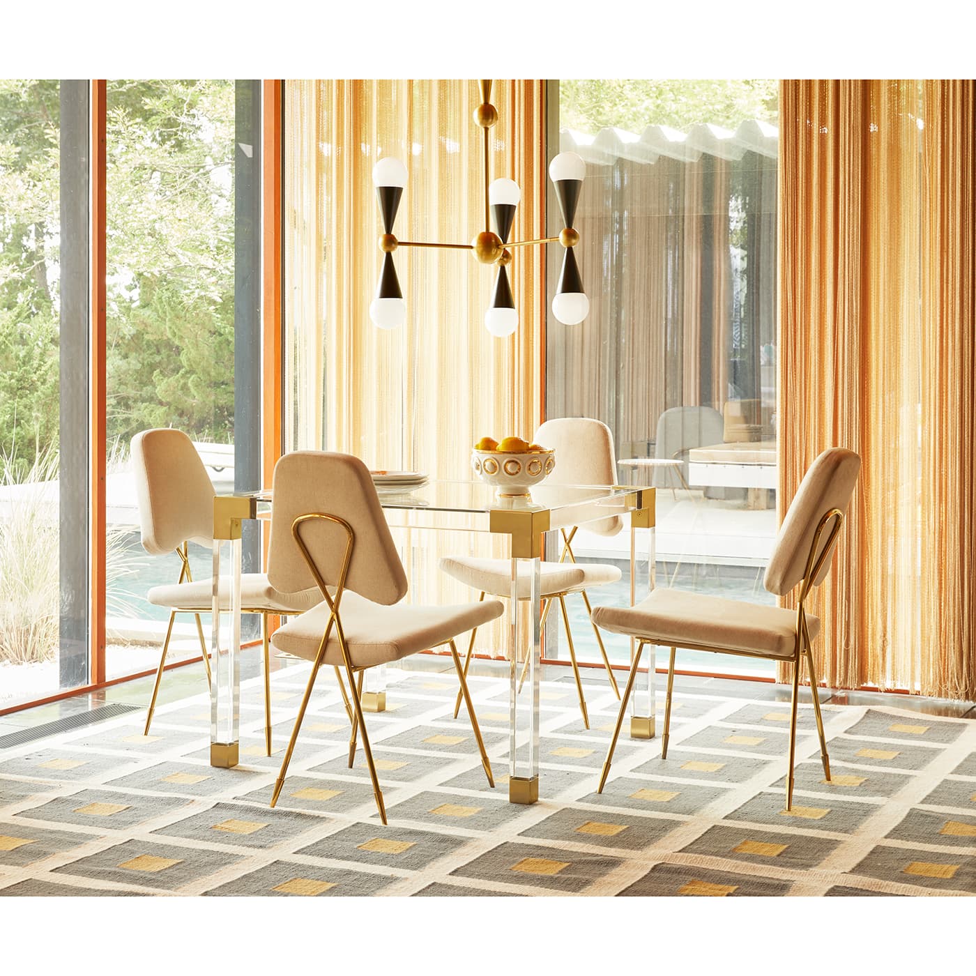 Стол Jonathan Adler Jacques Game Table — фото 4