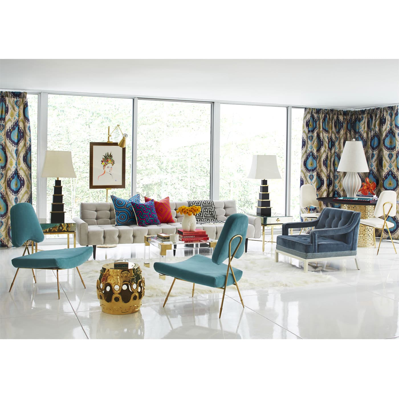 Торшер Jonathan Adler Bristol Floor Easel — фото 7