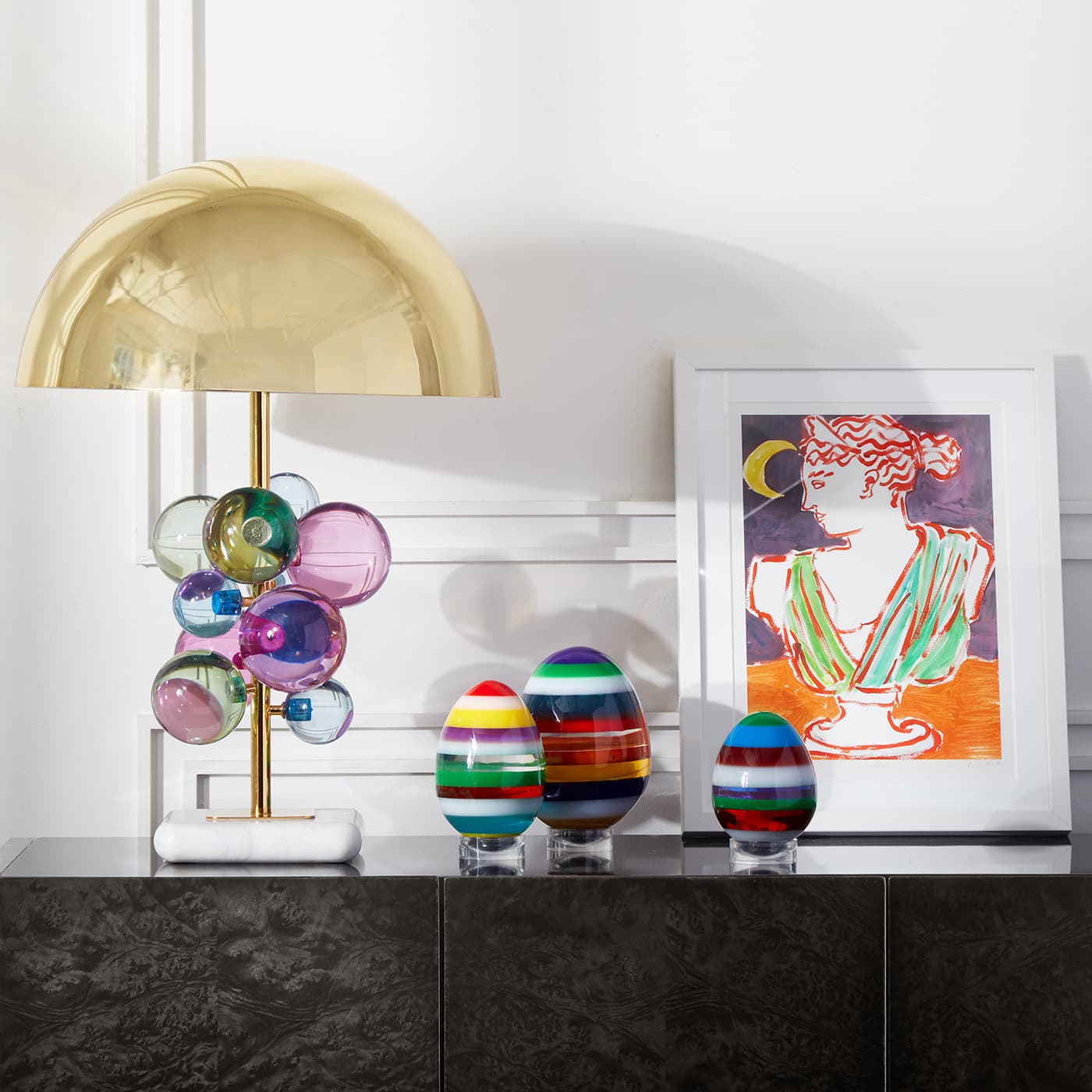 Настольный светильник Jonathan Adler Globo Table Lamp — фото 4