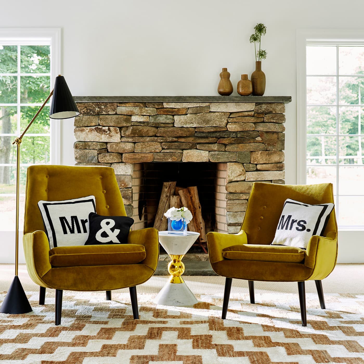 Кресло Jonathan Adler Mrs. Godfrey Chair — фото 2