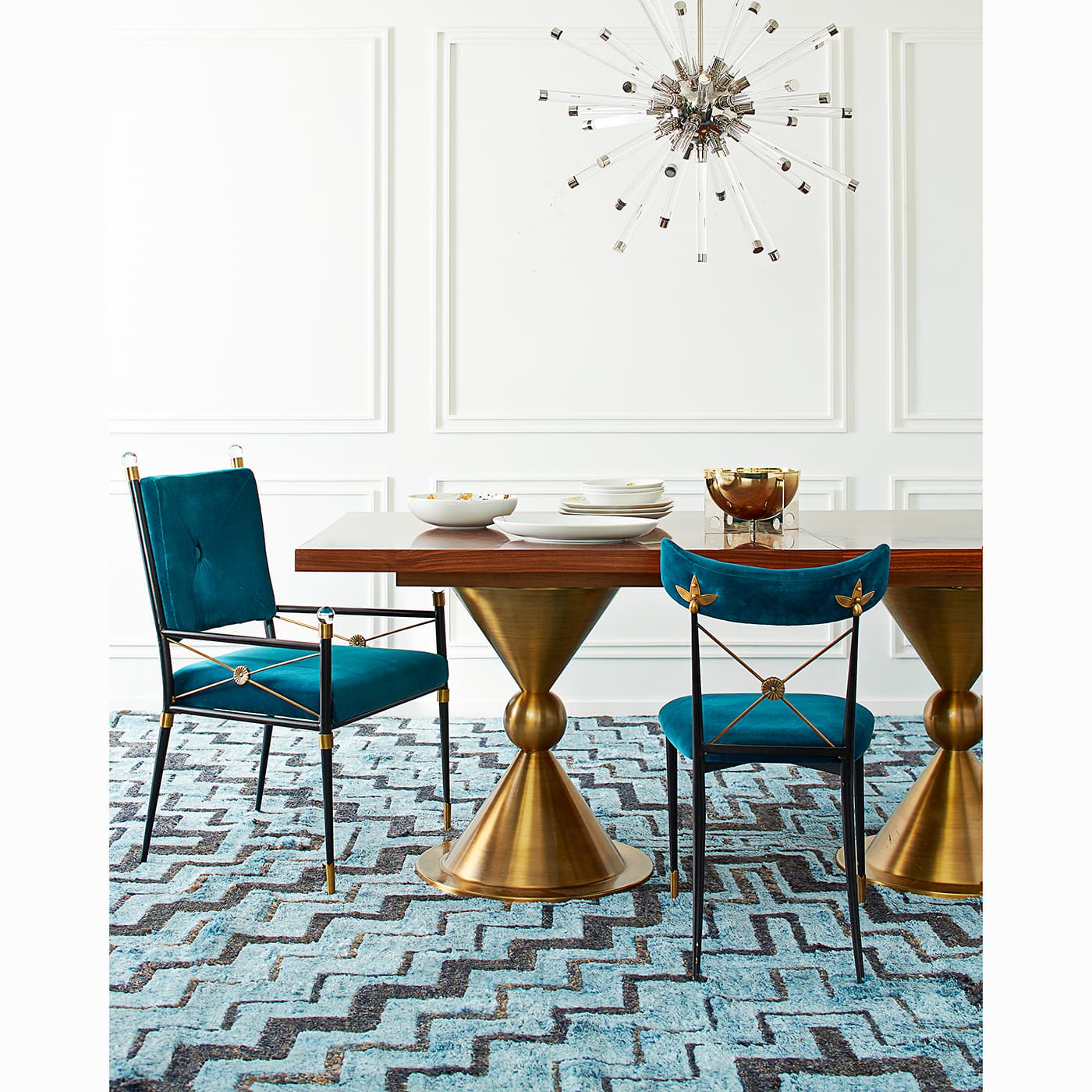 Стул Jonathan Adler Rider Arm Chair — фото 4