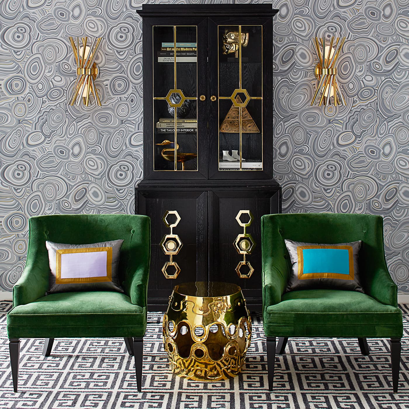 Кресло Jonathan Adler Haines Chair — фото 10