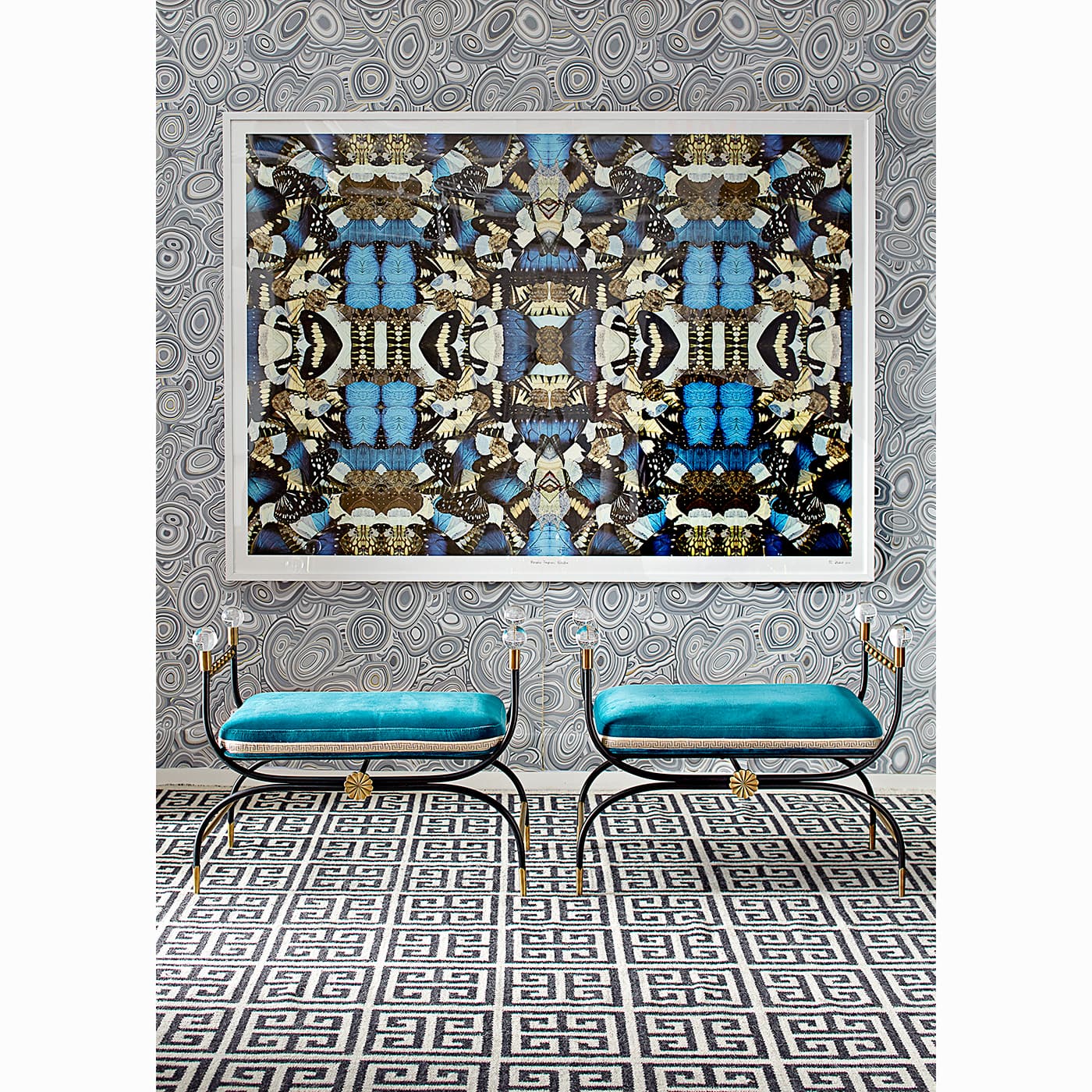 Банкетка Jonathan Adler Rider Campaign Bench — фото 3