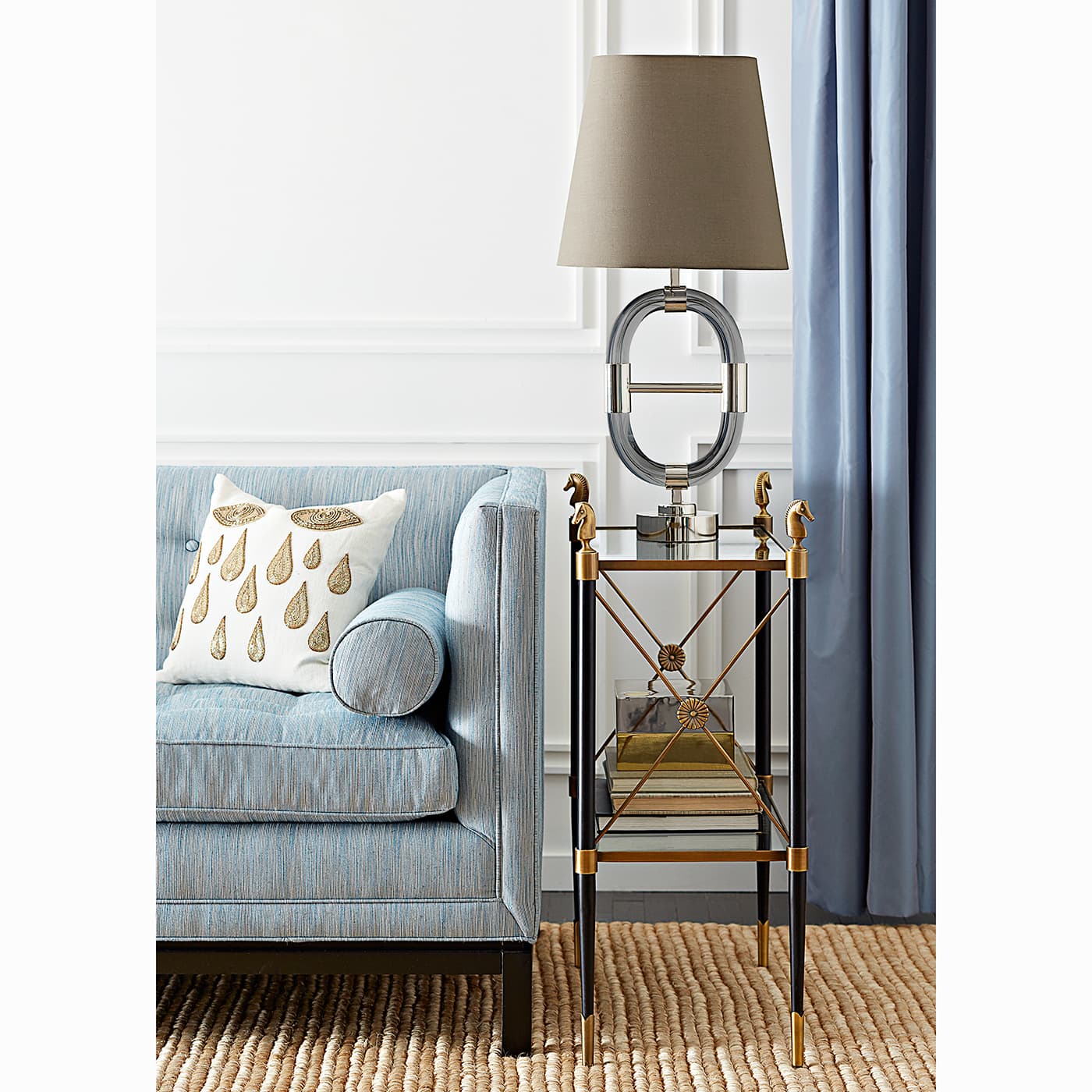 Столик Jonathan Adler Rider Two-Tier Side Table — фото 4