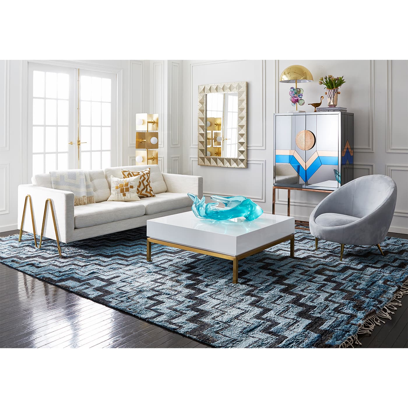 Журнальный столик Jonathan Adler Peking Cocktail Table — фото 4