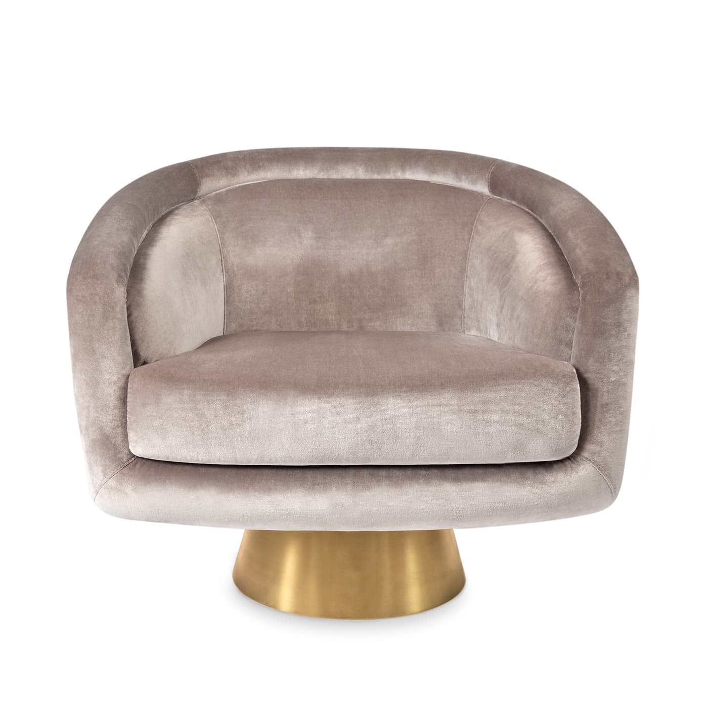 Кресло Jonathan Adler Bacharach Swivel Chair — фото 2