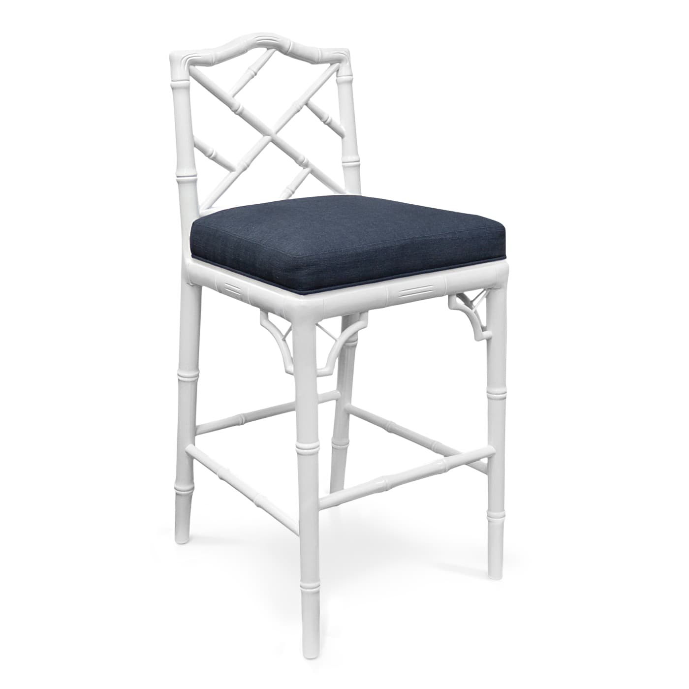 Стул с подлокотниками Jonathan Adler Chippendale Counter Stool
