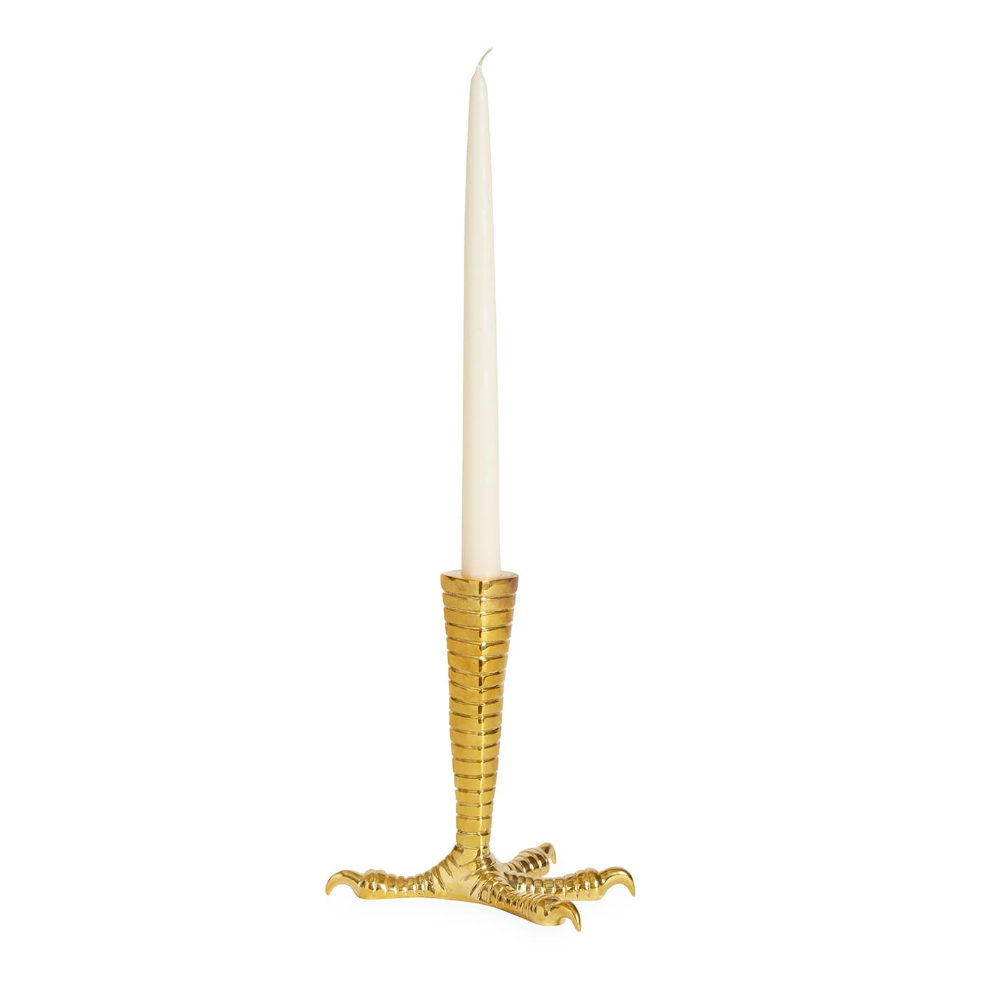 Подсвечник Jonathan Adler Brass Talon Candleholder — фото 2
