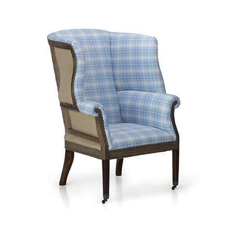 Кресло Ralph Lauren Hepplewhite Wing Chair, Deconstructed Back