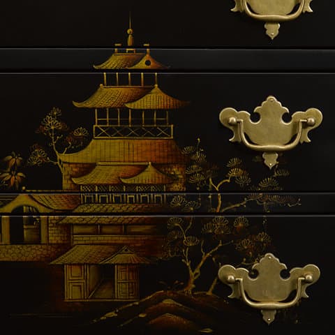 Буфет Ralph Lauren Magdalene Secretary with Chinoiseries — фото 7