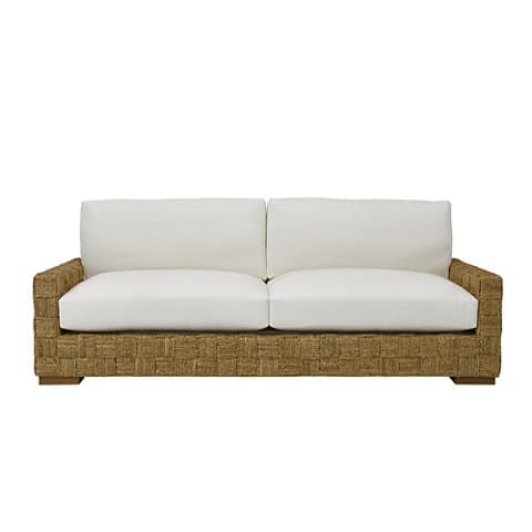 Диван Ralph Lauren Black Palms Woven Sofa
