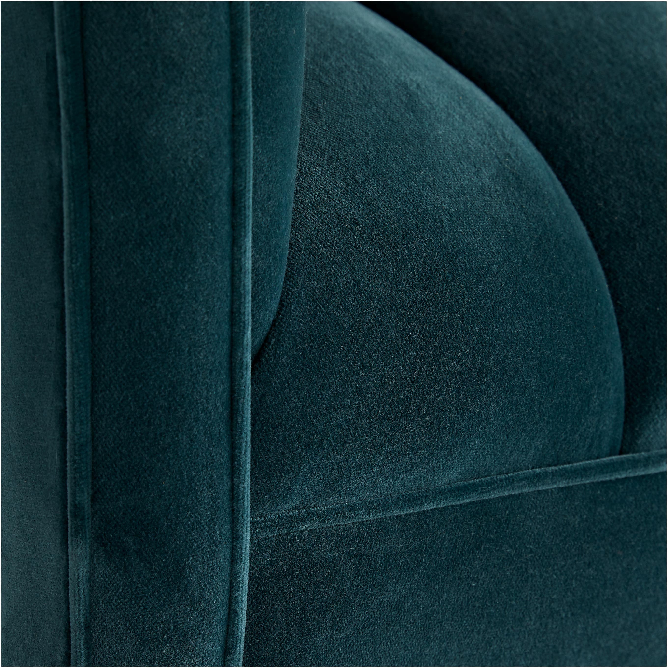 Диван Arteriors Christophe Sofa Peacock Velvet Dark Walnut — фото 7